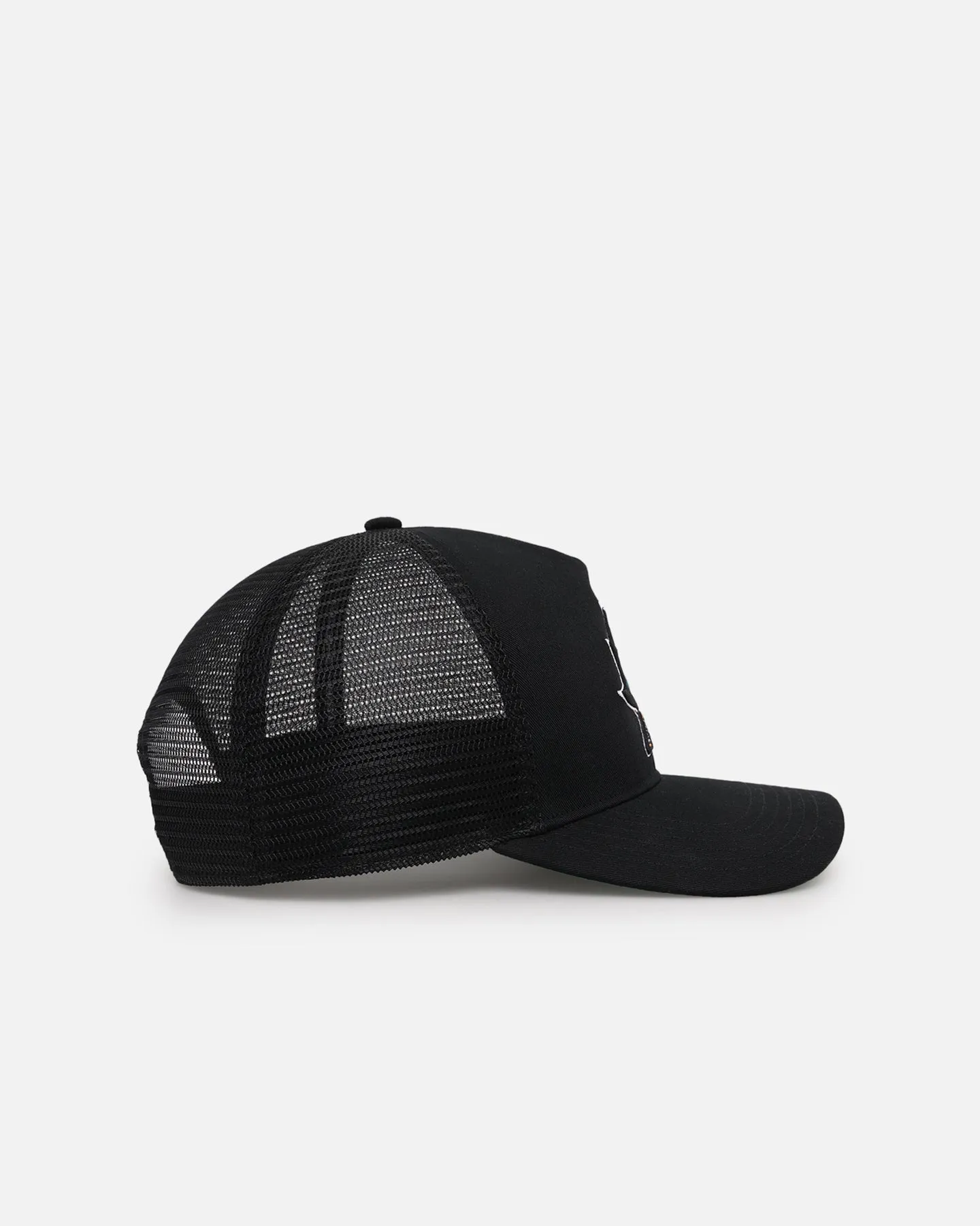 47 Brand San Jose Sharks Mesh '47 Hitch Trucker Snapback Black/Team