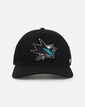 47 Brand San Jose Sharks Mesh '47 Hitch Trucker Snapback Black/Team