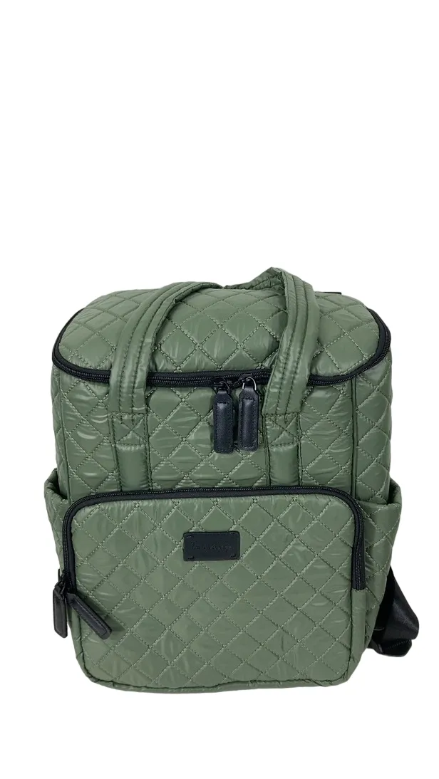 7 A.M. Enfant London Diaper Backpack, Evening Green