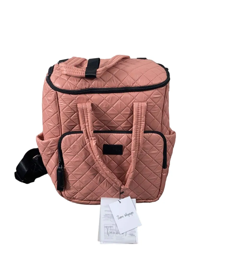 7 A.M. Enfant London Diaper Backpack, Rose Dawn