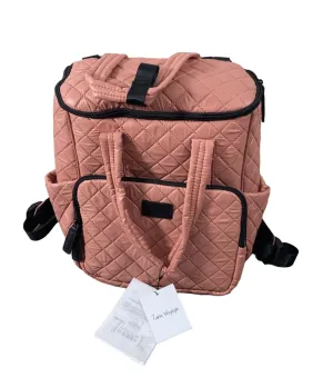 7 A.M. Enfant London Diaper Backpack, Rose Dawn