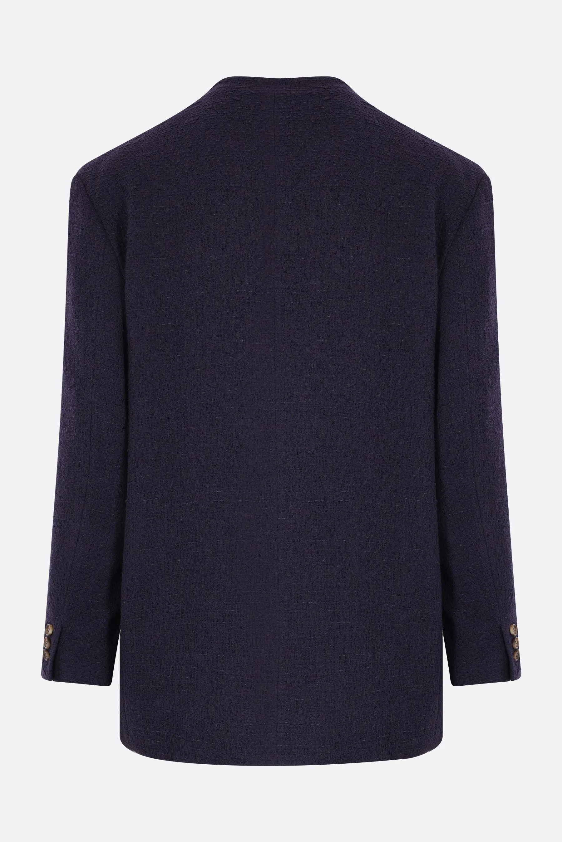 Acid single-breasted jacket in bouclé
