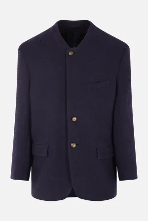 Acid single-breasted jacket in bouclé