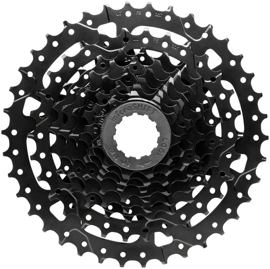 Acolyte Super Short Cassette - 8 Speed 11-38t Black ED Coated