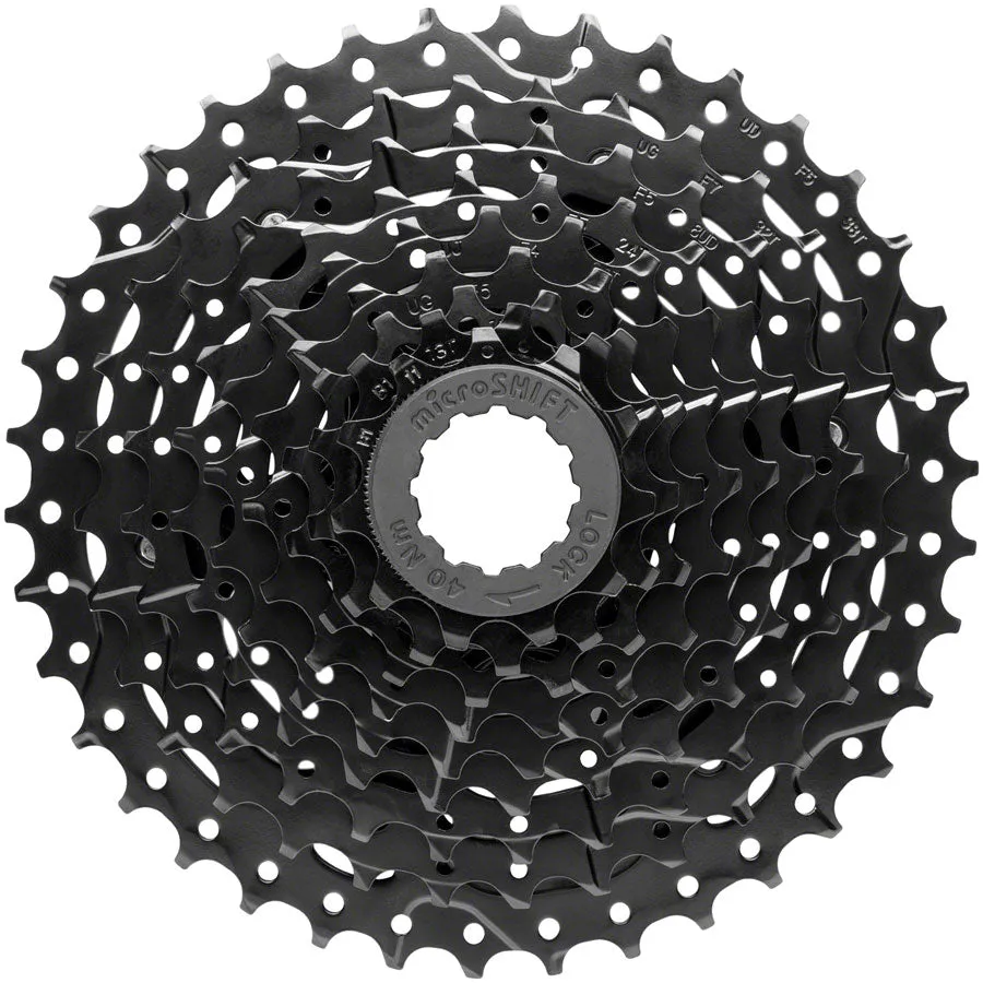 ADVENT Super Short Cassette - 9 Speed 11-38t Black ED Coated
