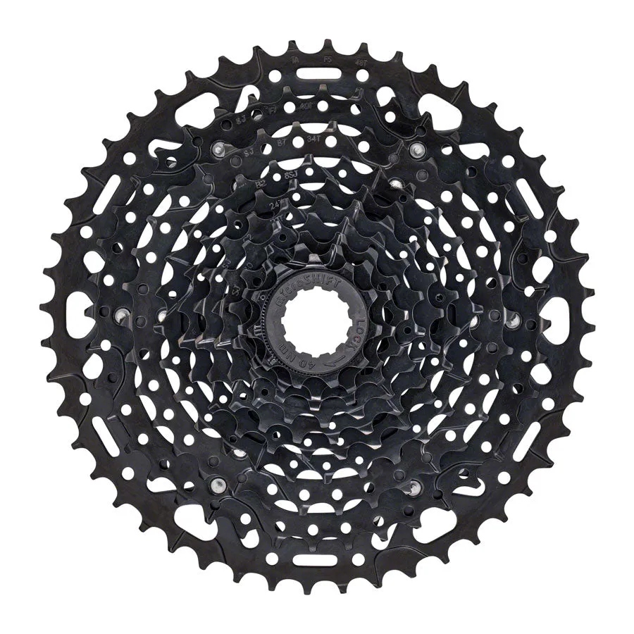 ADVENT X Cassette - 10 Speed 11-48T ED Black Hardened Steel Cogs
