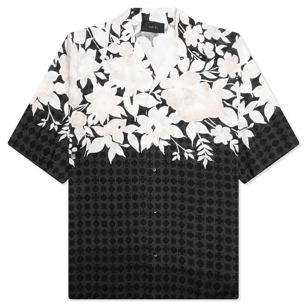 Amiri Garden Camp Shirt - Black