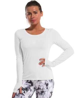 Athlete Long Sleeve Tops lightgray_Biking