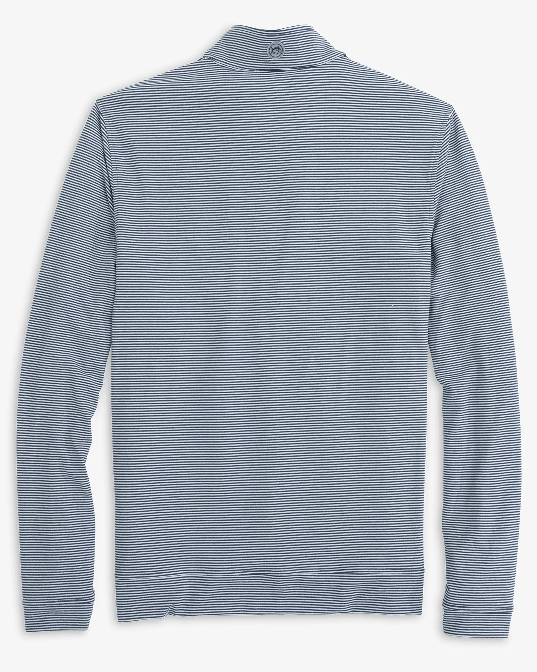 Auburn Tigers Cruiser Micro-Stripe Heather Quarter Zip