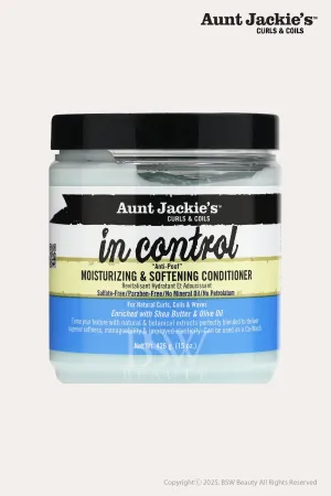 AUNT JACKIES IN CONTROL! MOISTURIZING & SOFTENING CONDITIONER 15oz