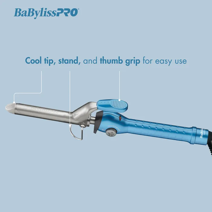 BaBylissPRO® Nano Titanium™ Spring Curling Iron - Choose Your Size