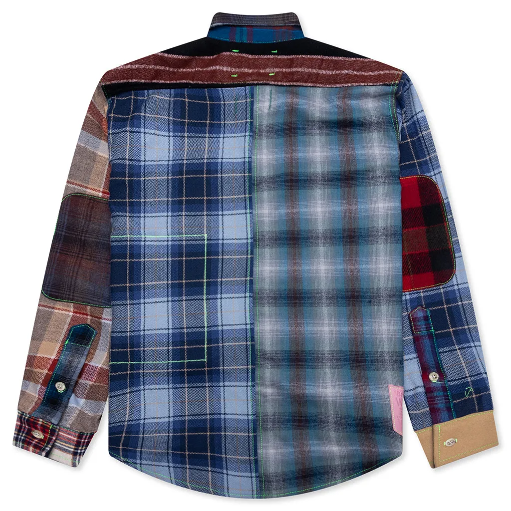 *Better with Age x Pendleton Whitney Reversible Flannel Overshirt - Multi