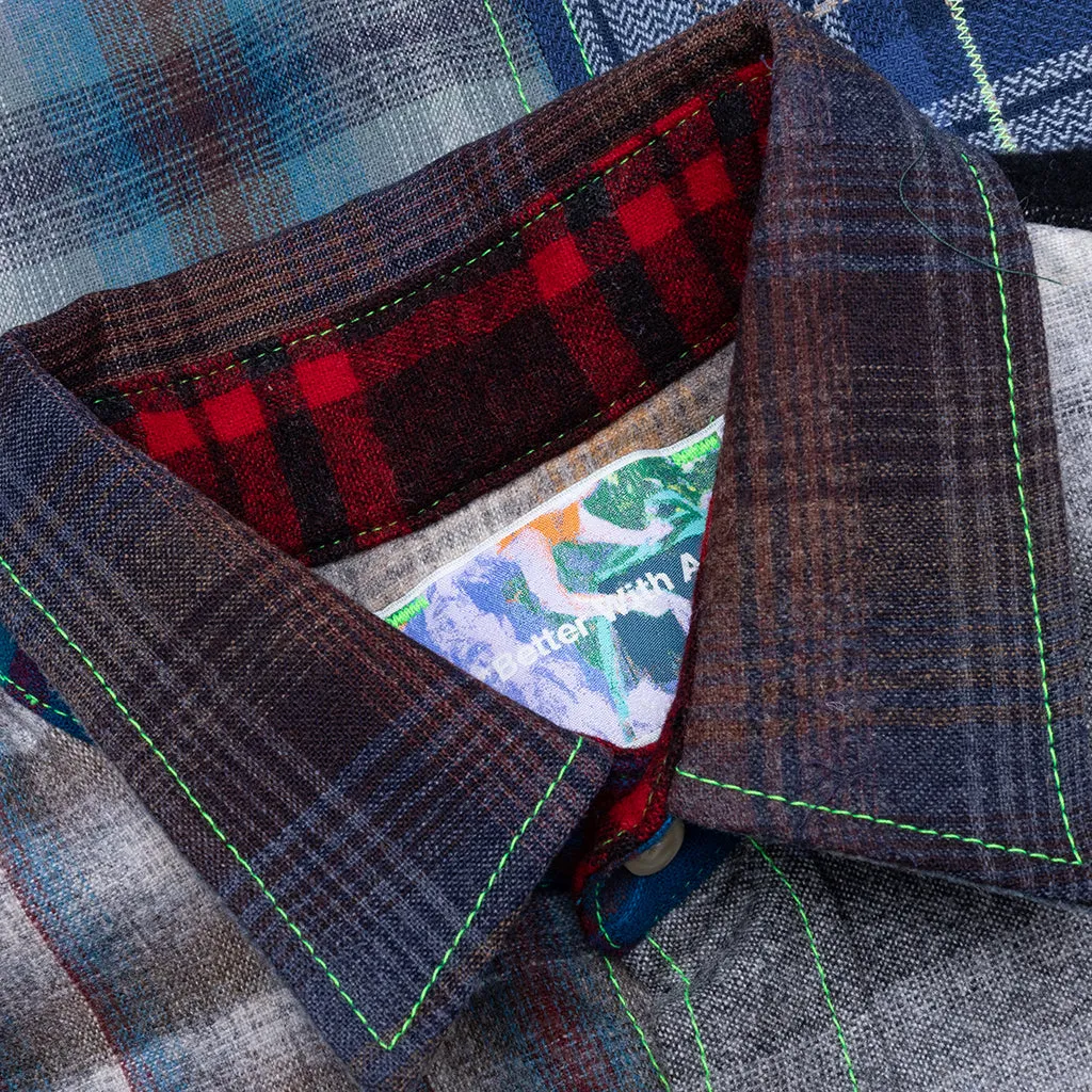 *Better with Age x Pendleton Whitney Reversible Flannel Overshirt - Multi