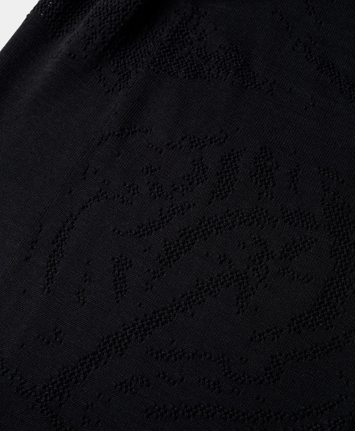 Black Braided Long Cardigan