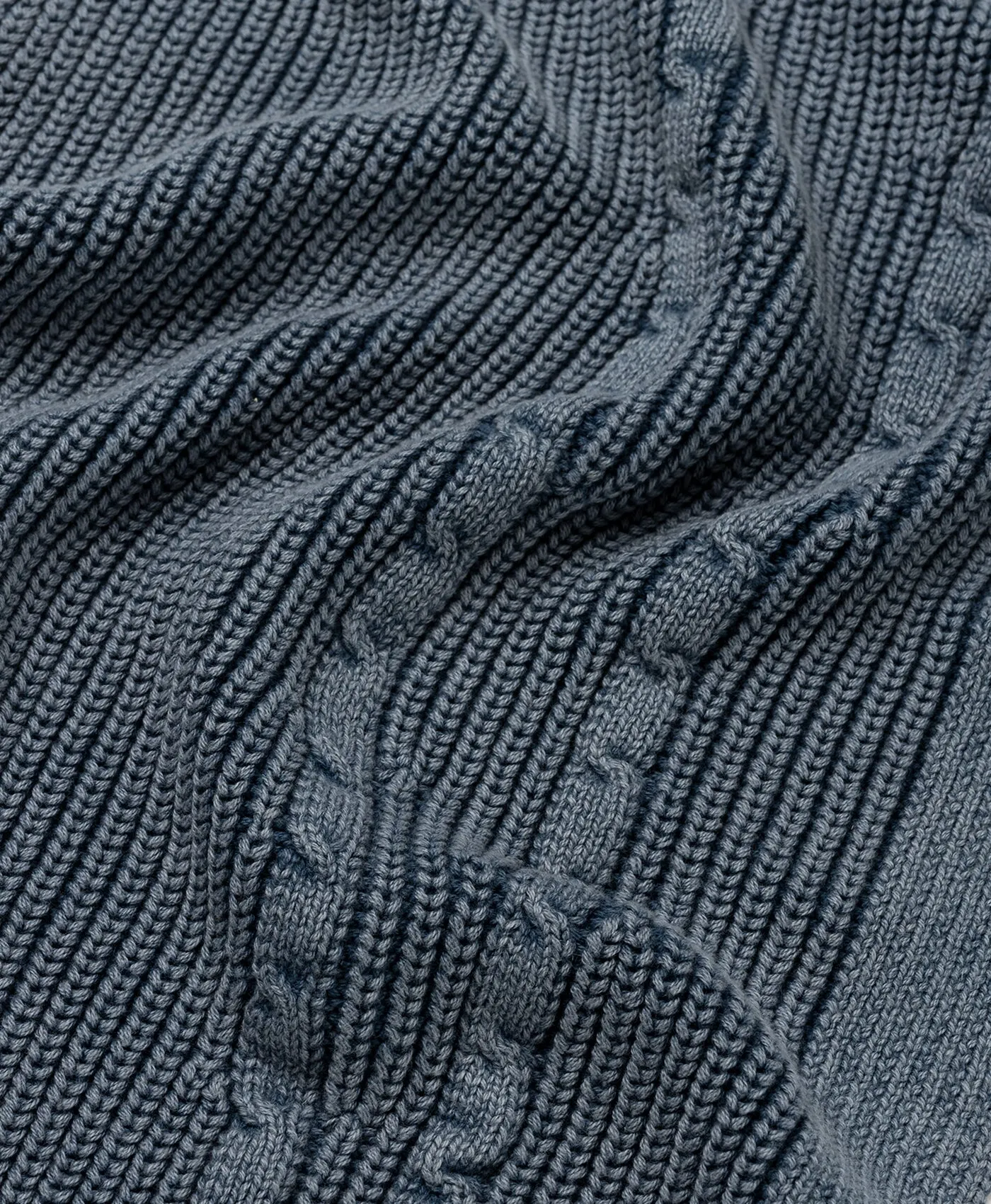Blue Tano Knit Cardigan