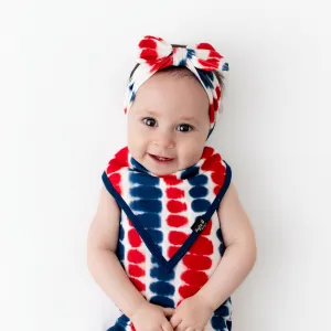 Bow Headband in Liberty Rip Tide