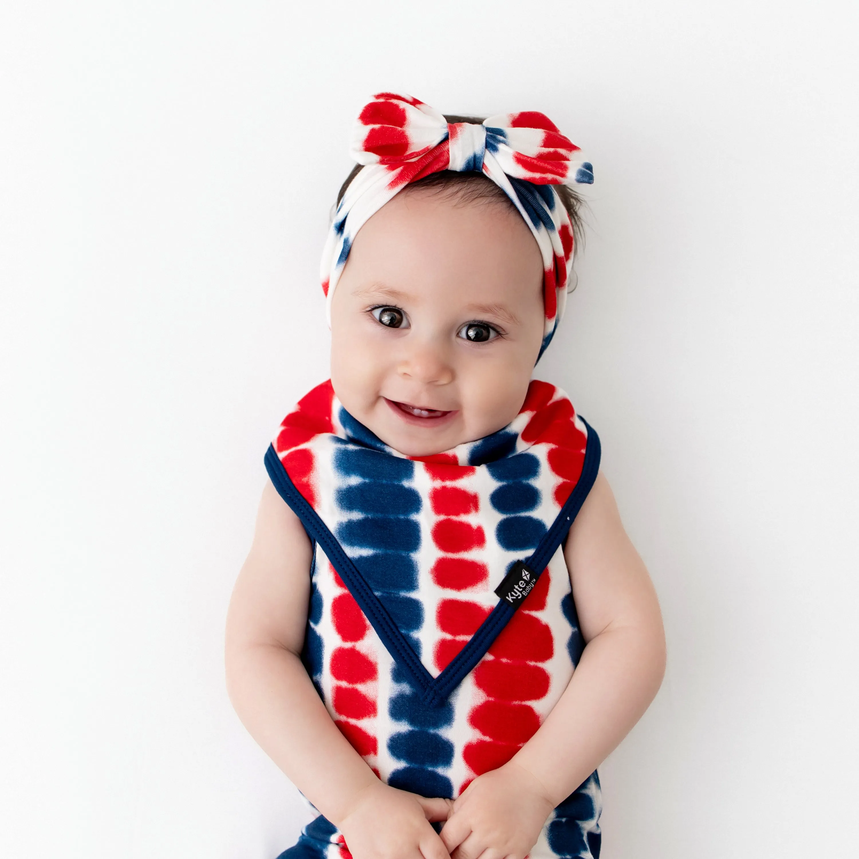 Bow Headband in Liberty Rip Tide