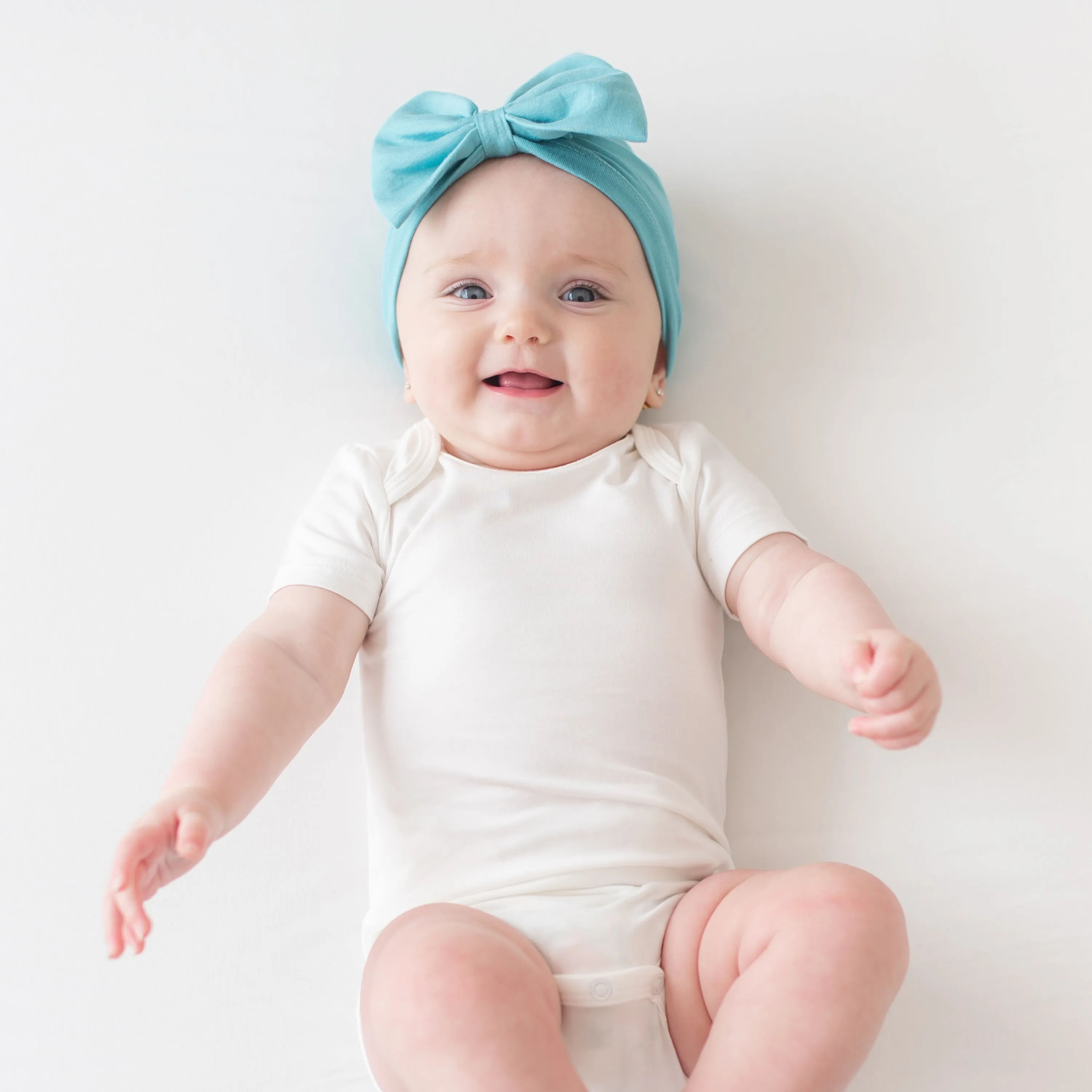 Bow Headband in Makai