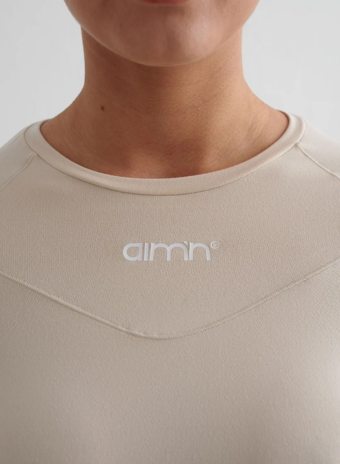 Café Au Lait Soft Basic Long Sleeve