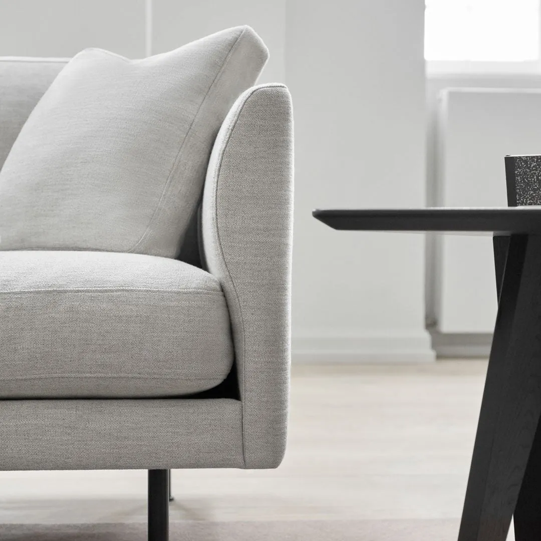 Calmo Sofa 95 - 2-Seater - Metal Base
