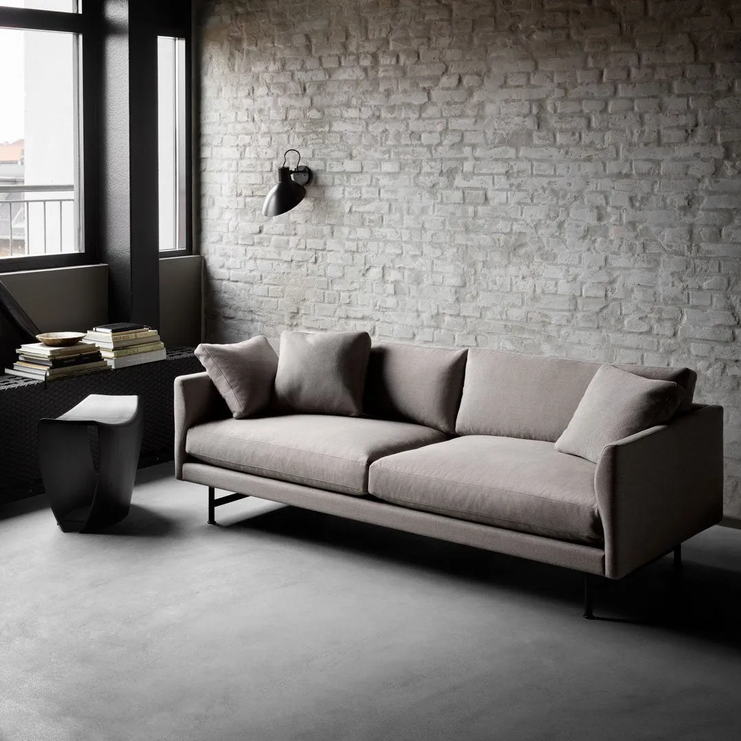 Calmo Sofa 95 - 2-Seater - Metal Base