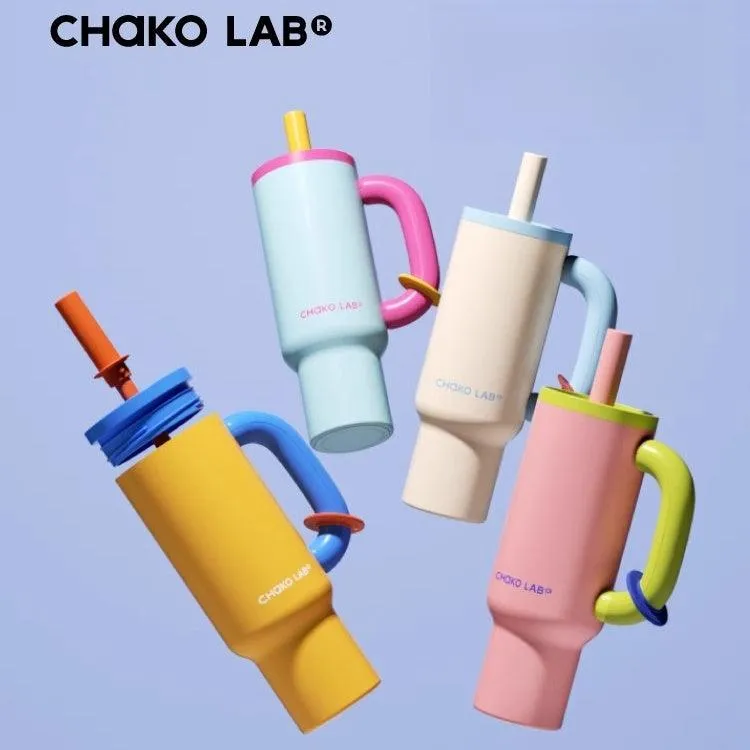 Chako Lab Kettle 1050ml Insulated Water Bottle with Leak-Proof Design and 316 Stainless Steel Interior
