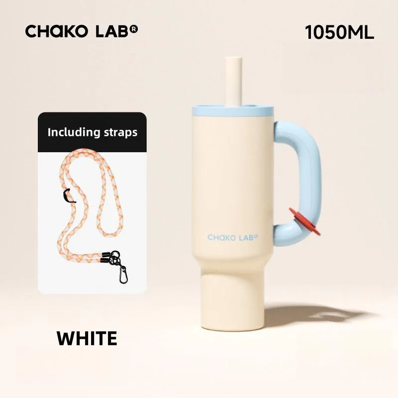 Chako Lab Kettle 1050ml Insulated Water Bottle with Leak-Proof Design and 316 Stainless Steel Interior
