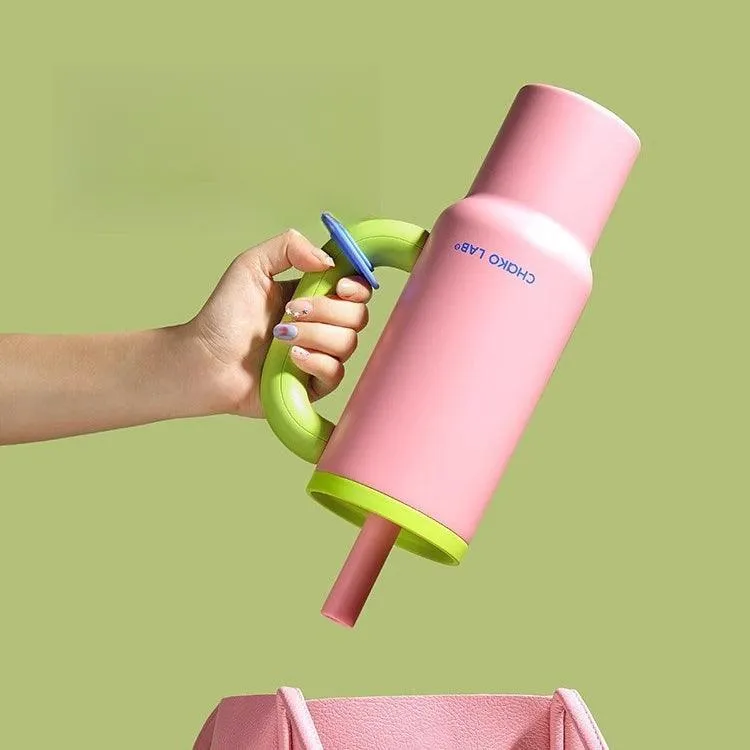 Chako Lab Kettle 1050ml Insulated Water Bottle with Leak-Proof Design and 316 Stainless Steel Interior
