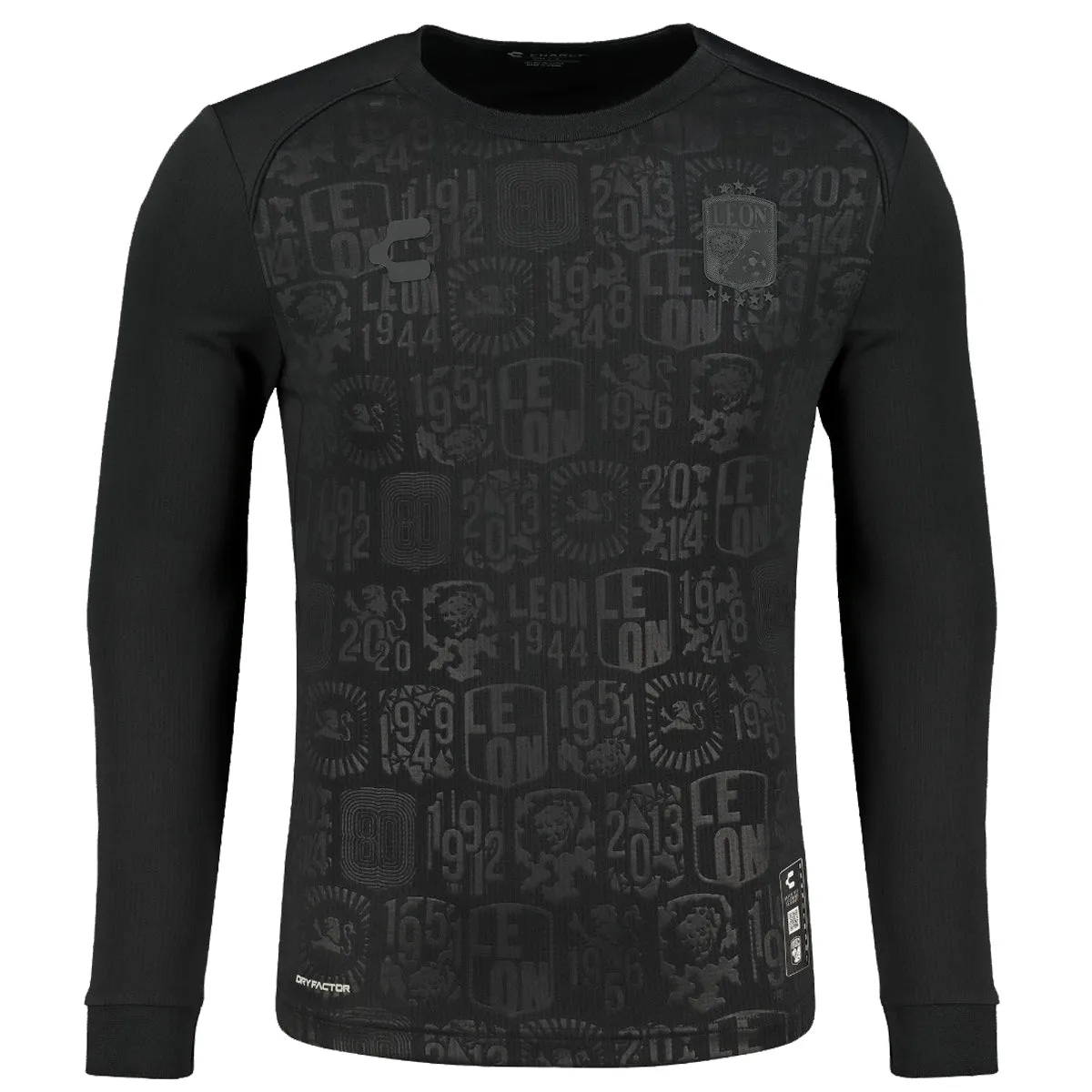 Charly Leon James Rodriguez Long Sleeve 80th Anniversary Special Edition Jersey 24/25 (Black/Black)