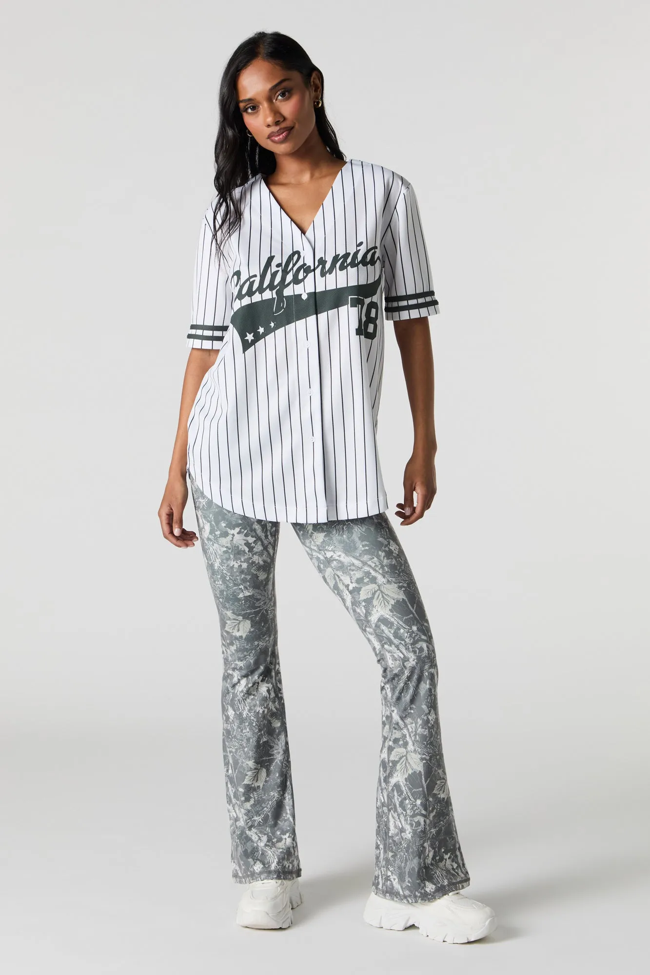 City Graphic Mesh Baseball Jersey