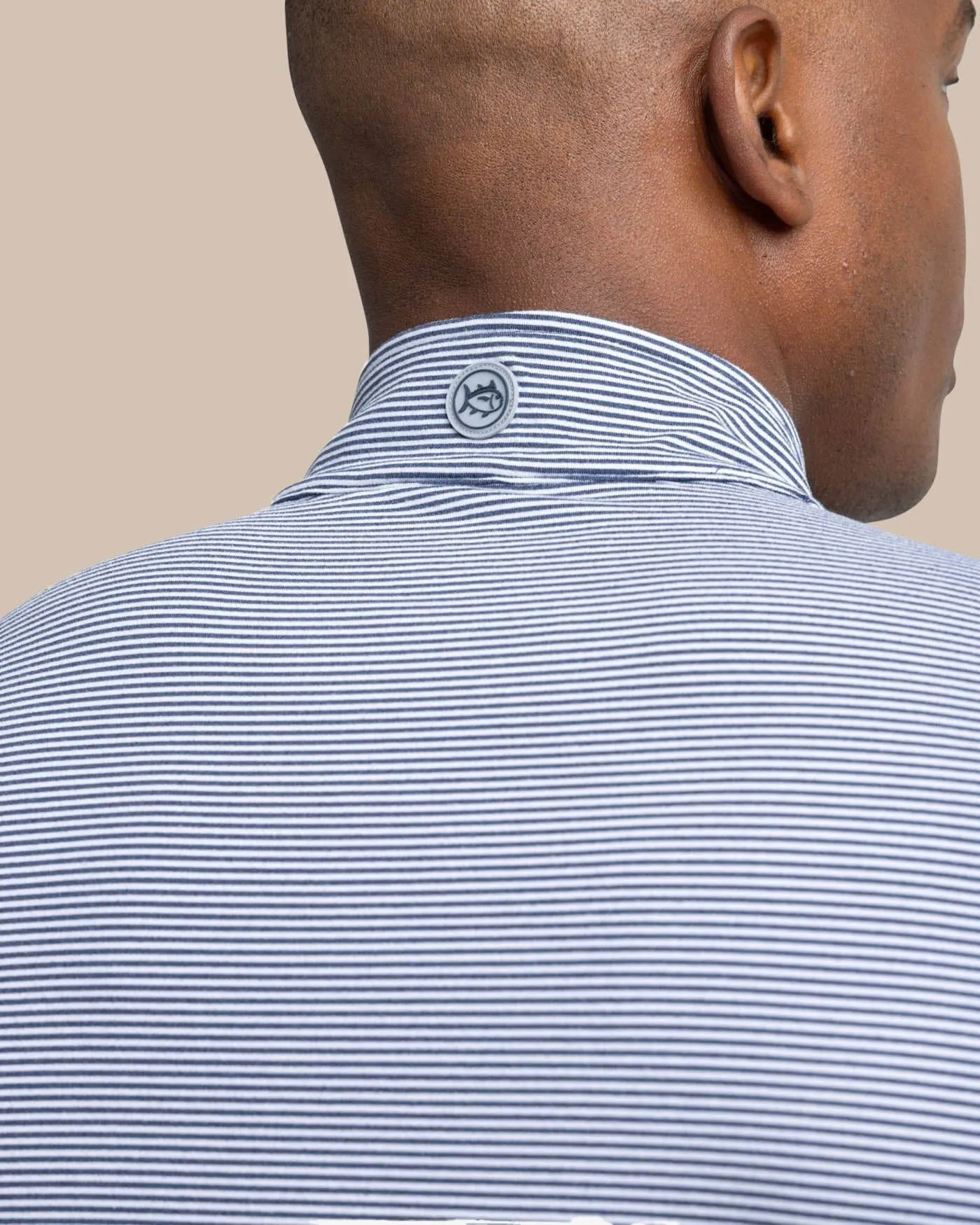 Cruiser Micro-Stripe Heather Quarter Zip
