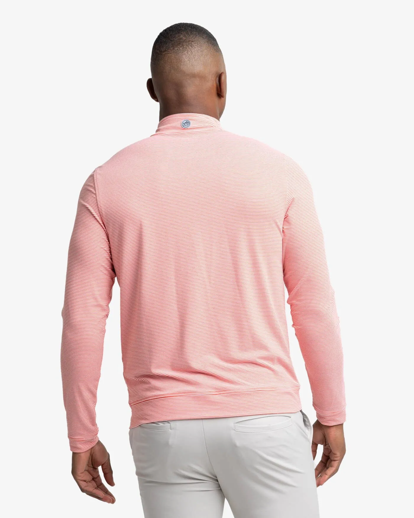 Cruiser Micro-Stripe Heather Quarter Zip