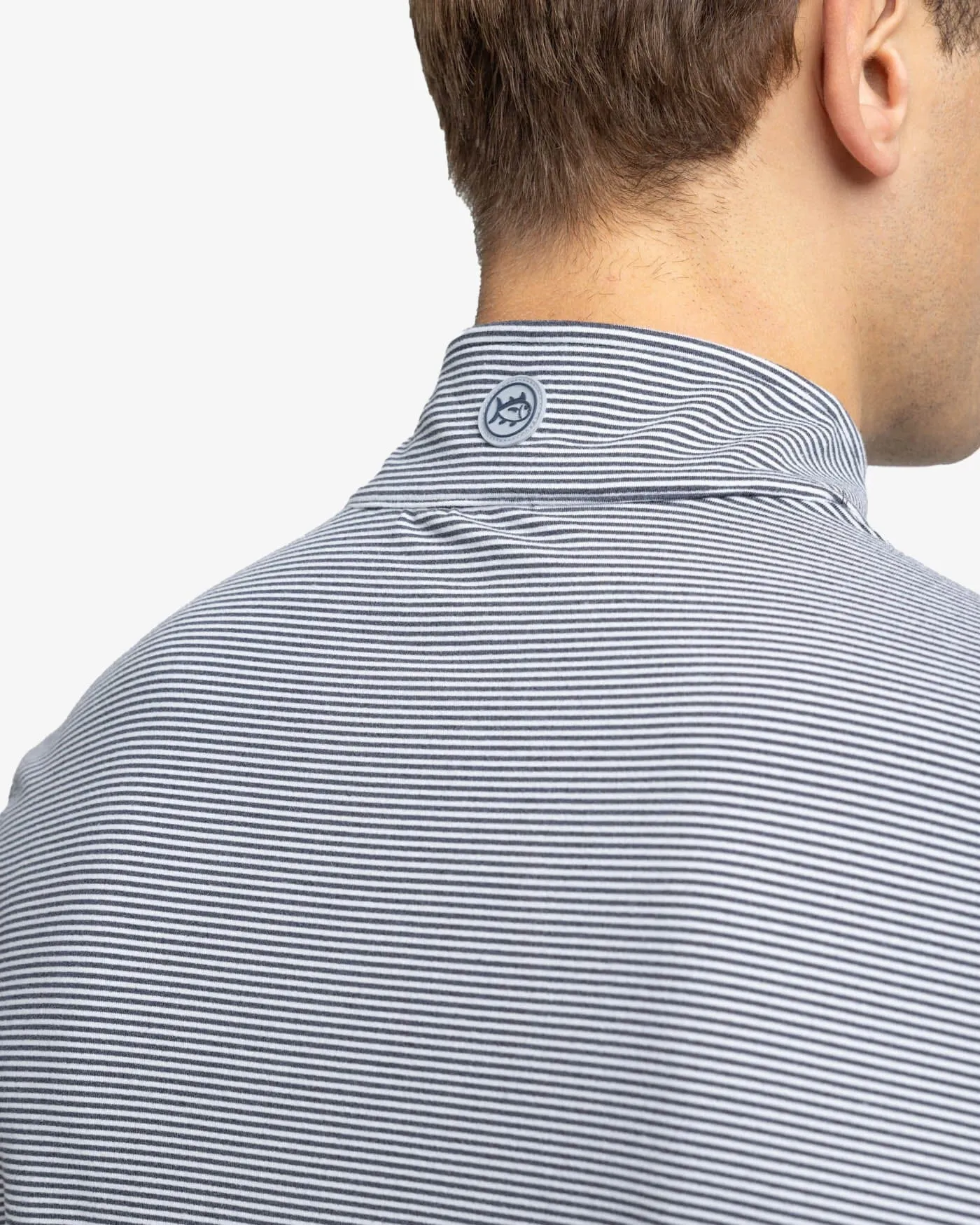 Cruiser Micro-Stripe Heather Quarter Zip