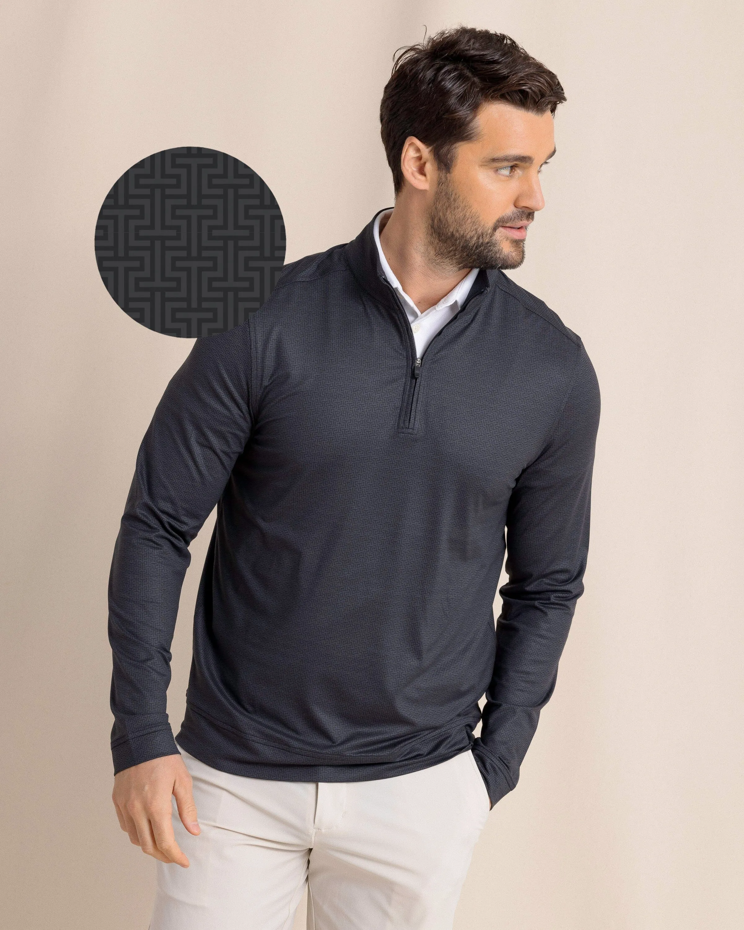 Cruiser ST Geo Printed Quarter Zip
