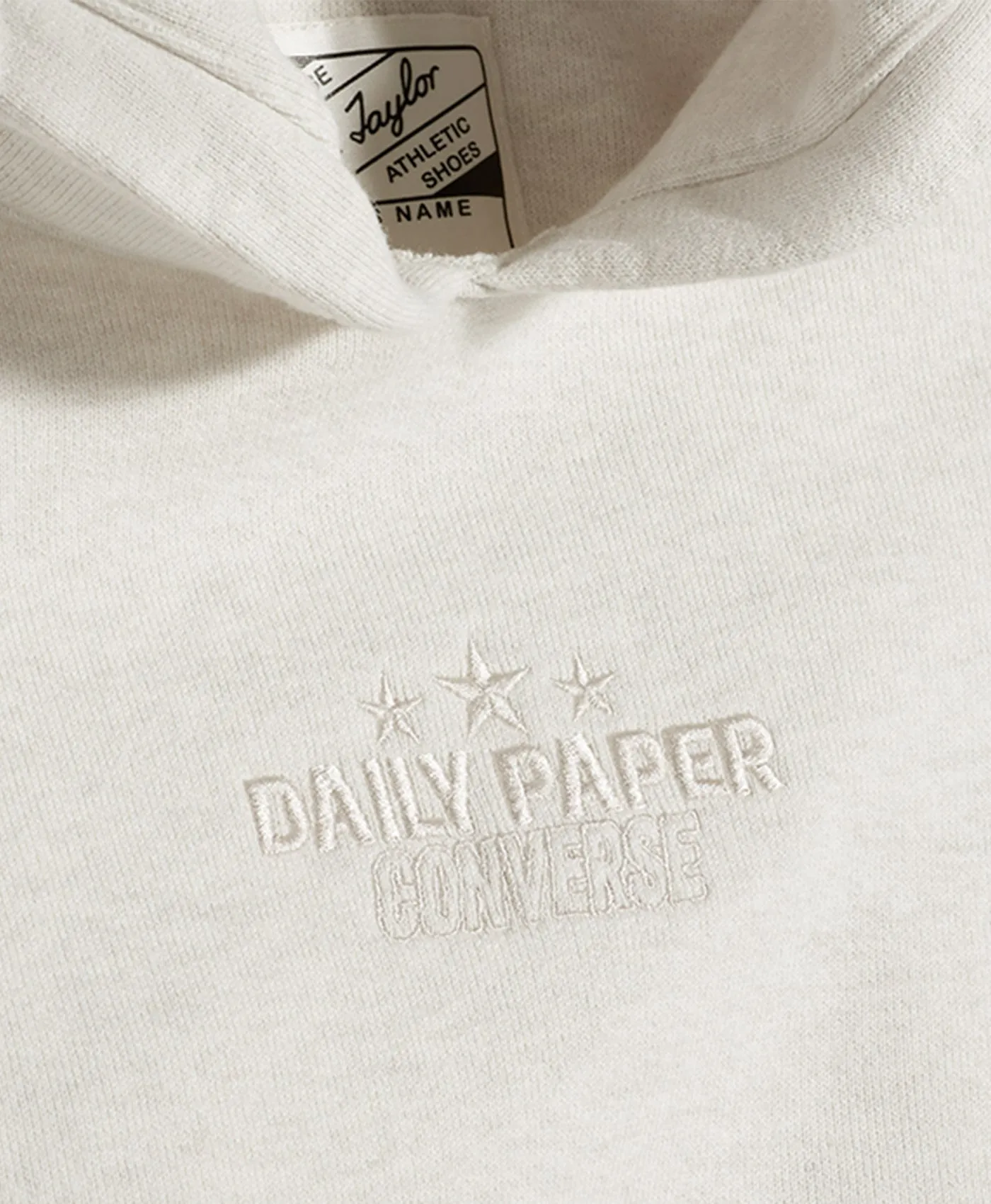 Daily Paper X Converse White Sand Hoodie