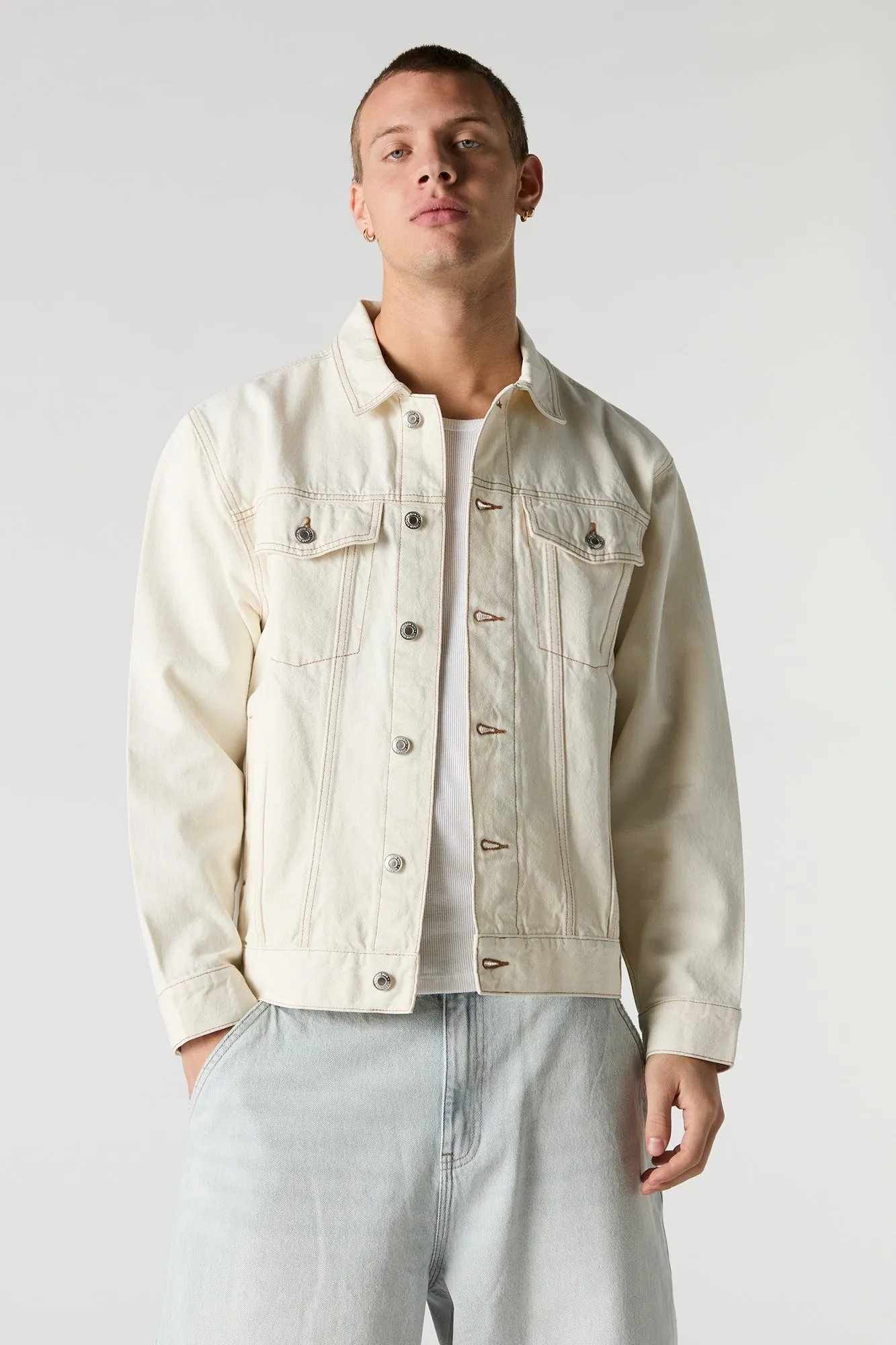 Denim Trucker Relaxed Jacket