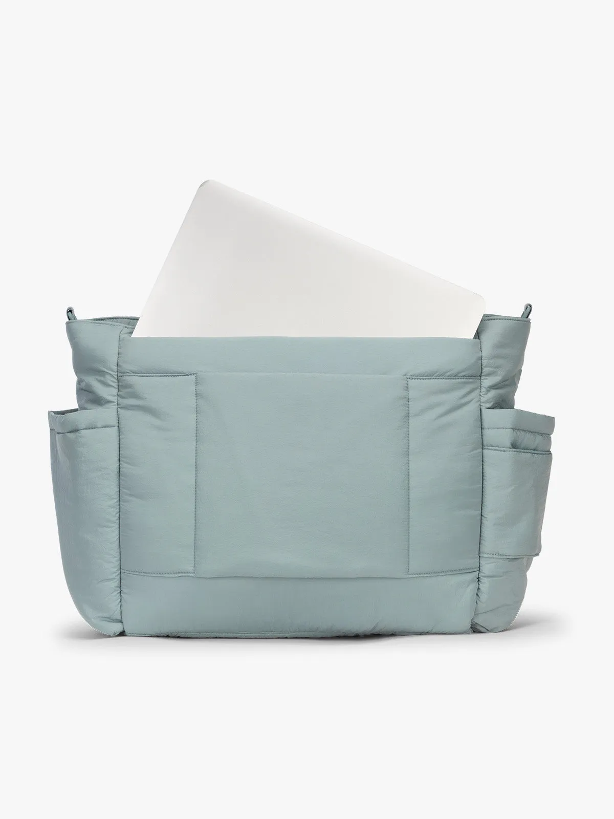Diaper Tote Bag with Laptop Sleeve