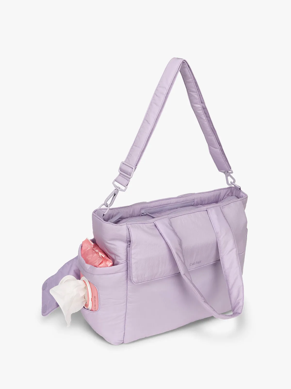 Diaper Tote Bag with Laptop Sleeve
