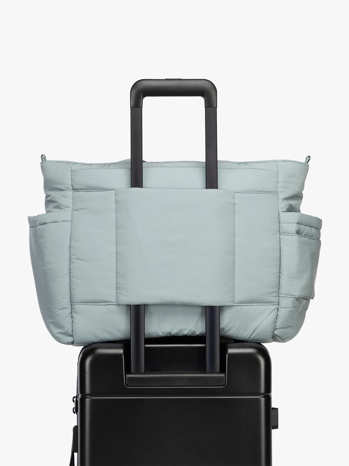 Diaper Tote Bag with Laptop Sleeve