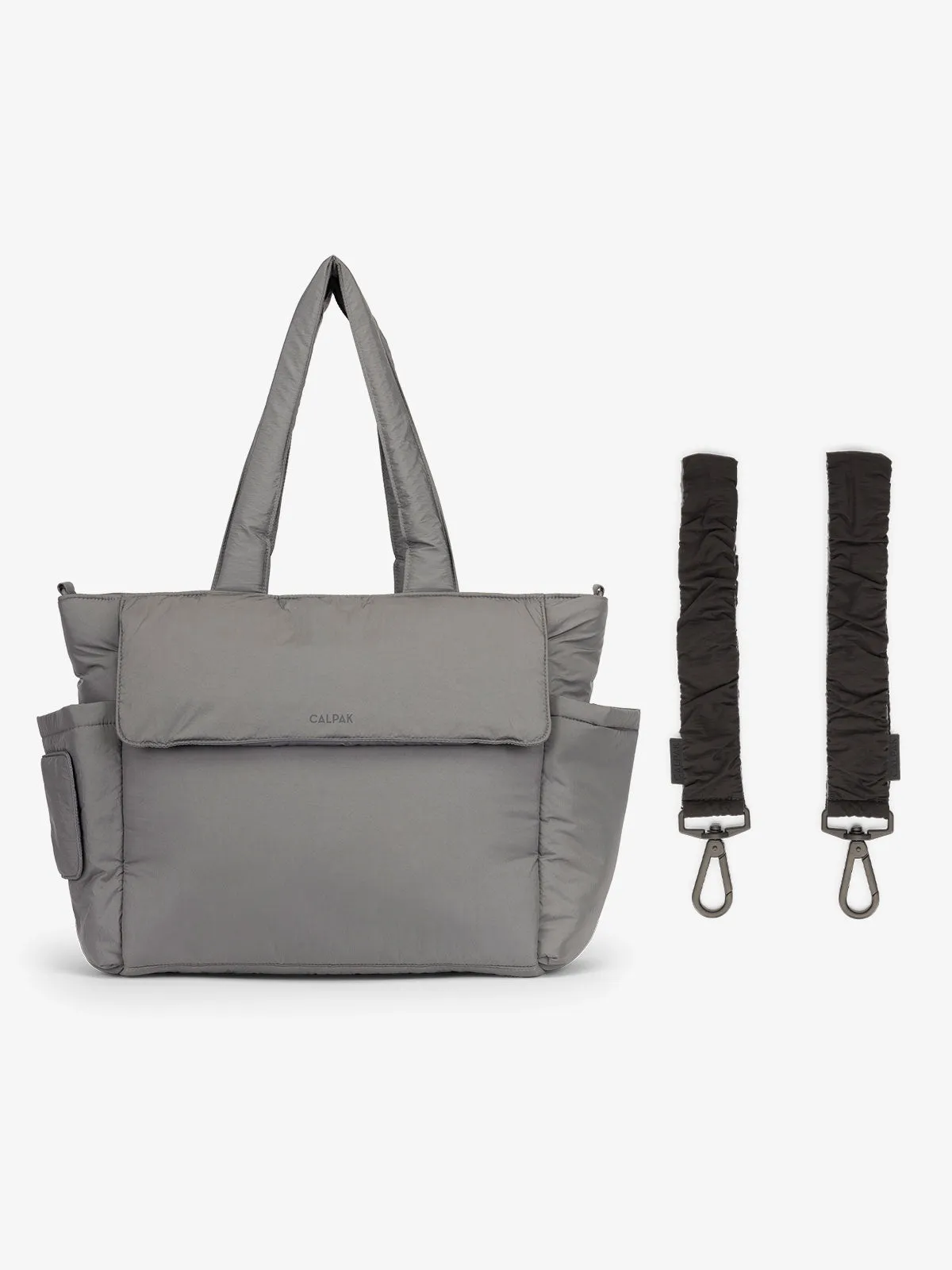 Diaper Tote Bag with Stroller Straps