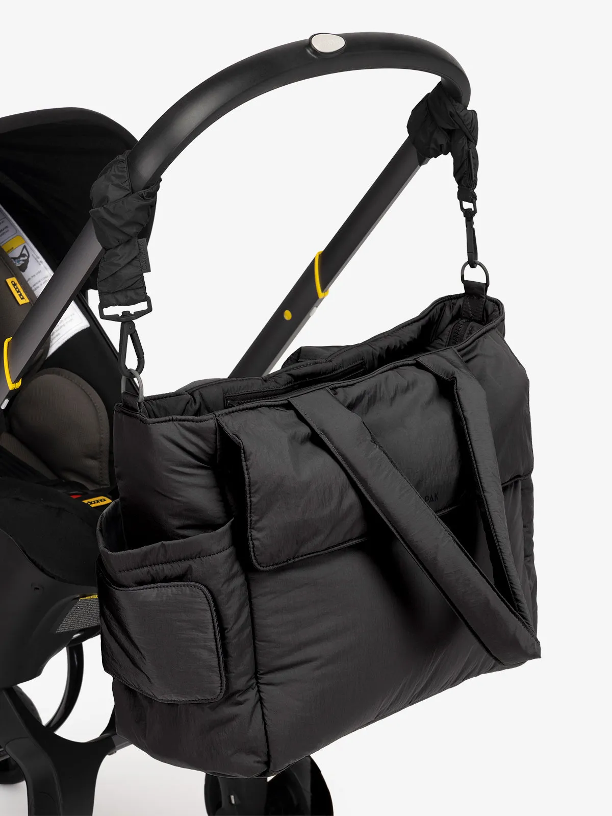 Diaper Tote Bag with Stroller Straps