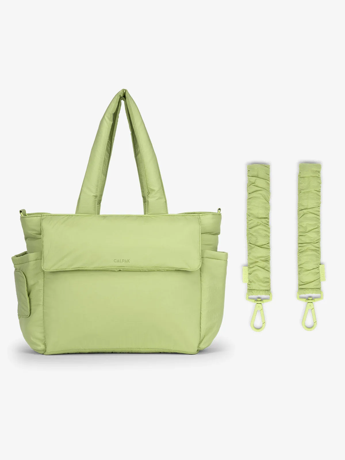 Diaper Tote Bag with Stroller Straps