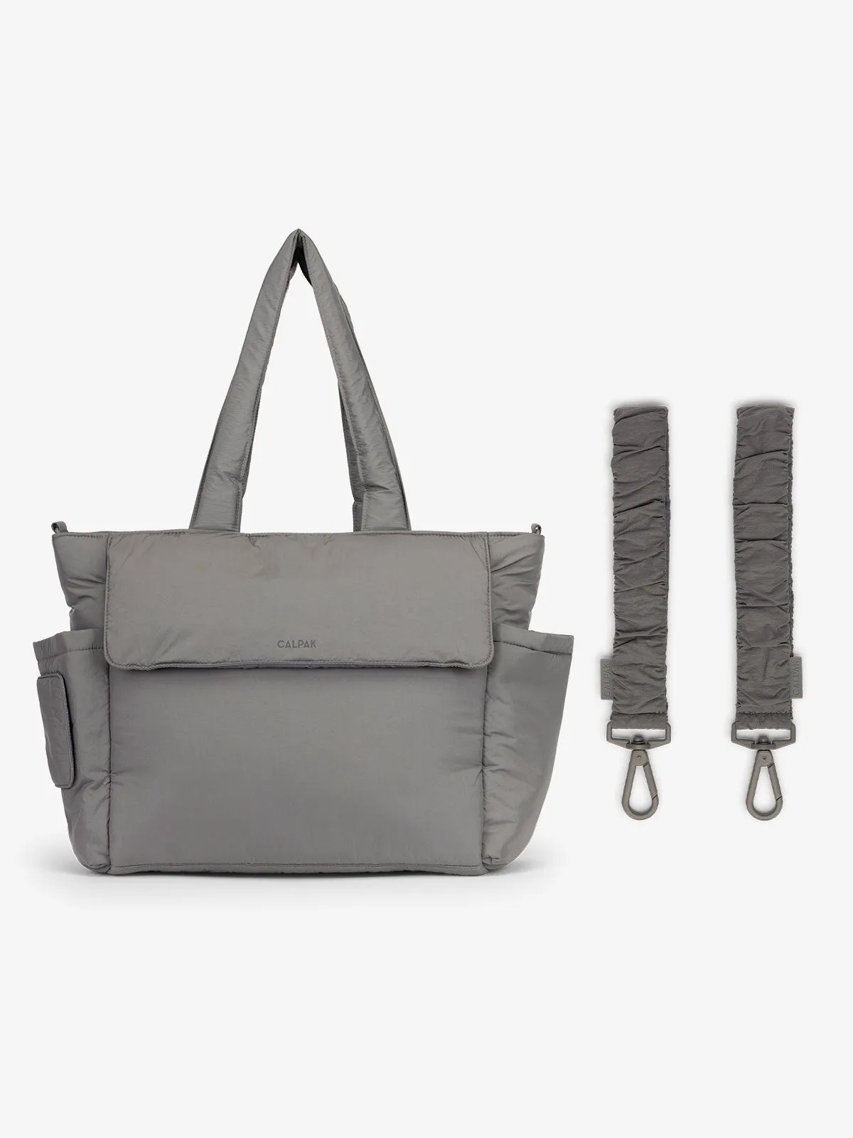 Diaper Tote Bag with Stroller Straps
