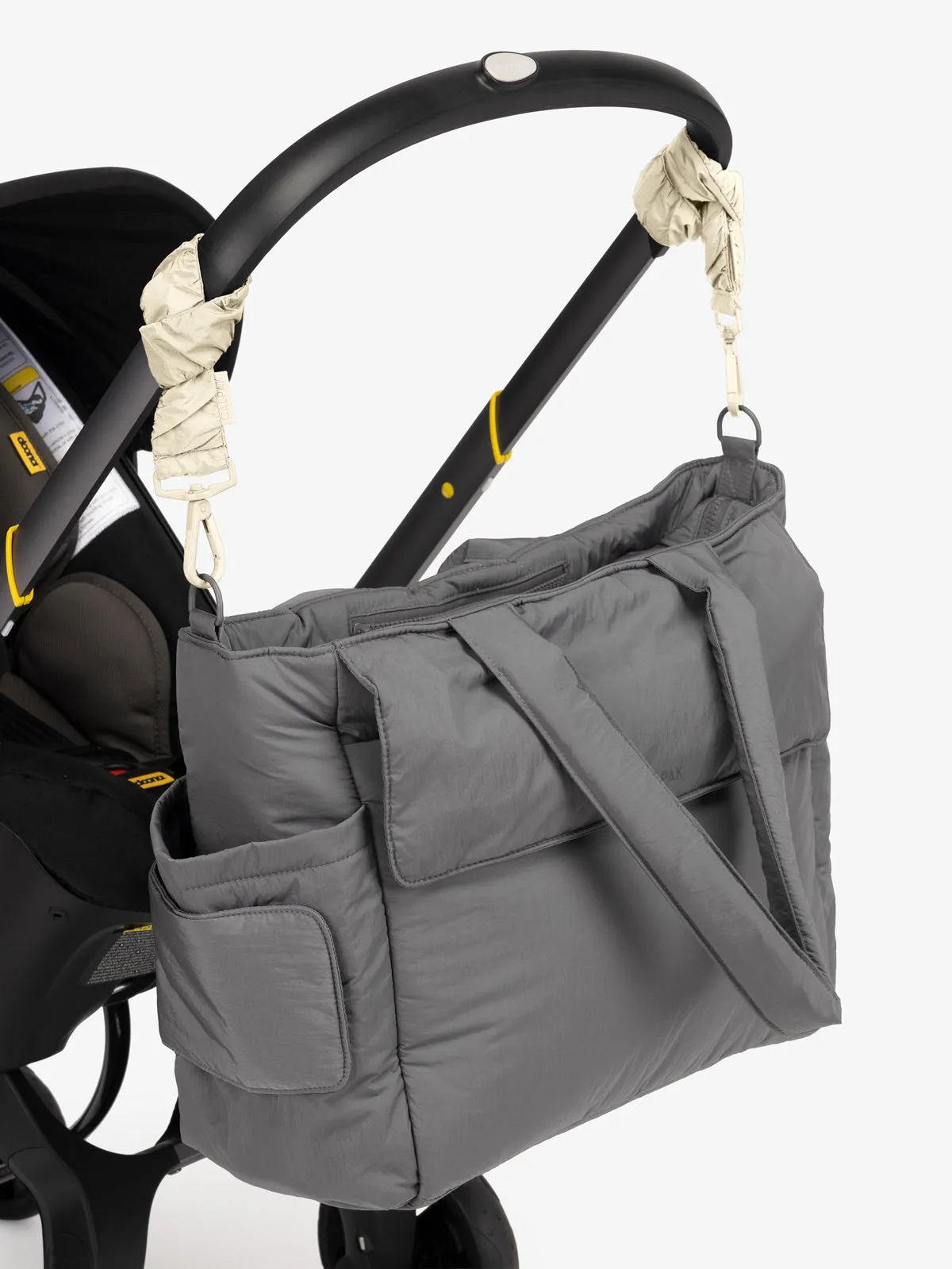 Diaper Tote Bag with Stroller Straps