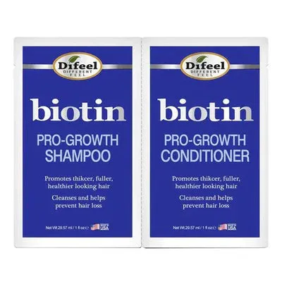 Difeel Shampoo & Conditioner Combo Packet - 2 oz - Choose Packet