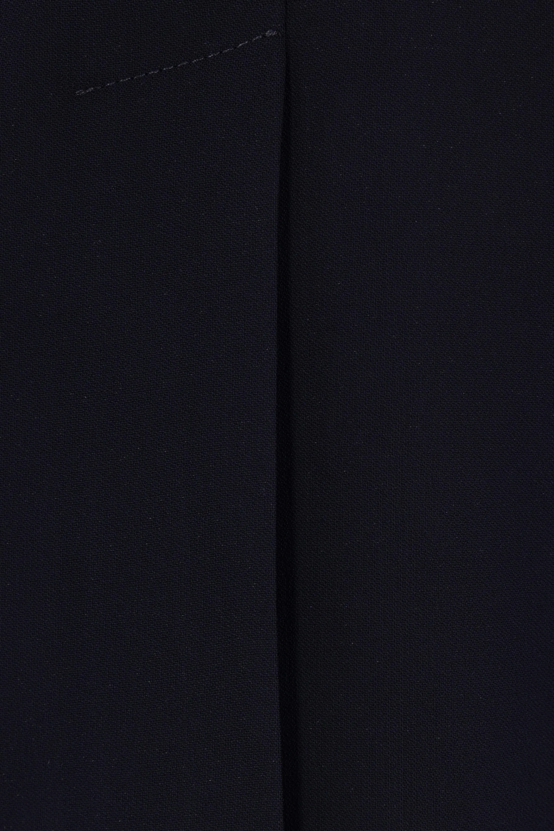 double-breasted jacket in georgette