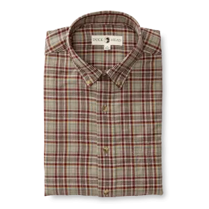 Duck Head Westfall Plaid Twill Sport Shirt