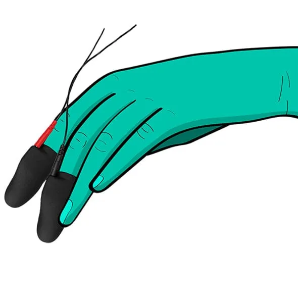 ElectraStim - Explorer Electro Stimulation Finger Sleeves (Black)