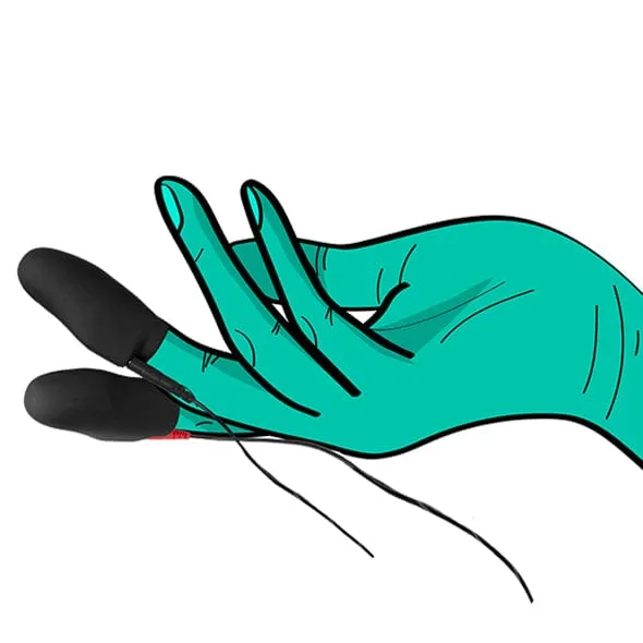 ElectraStim - Explorer Electro Stimulation Finger Sleeves (Black)