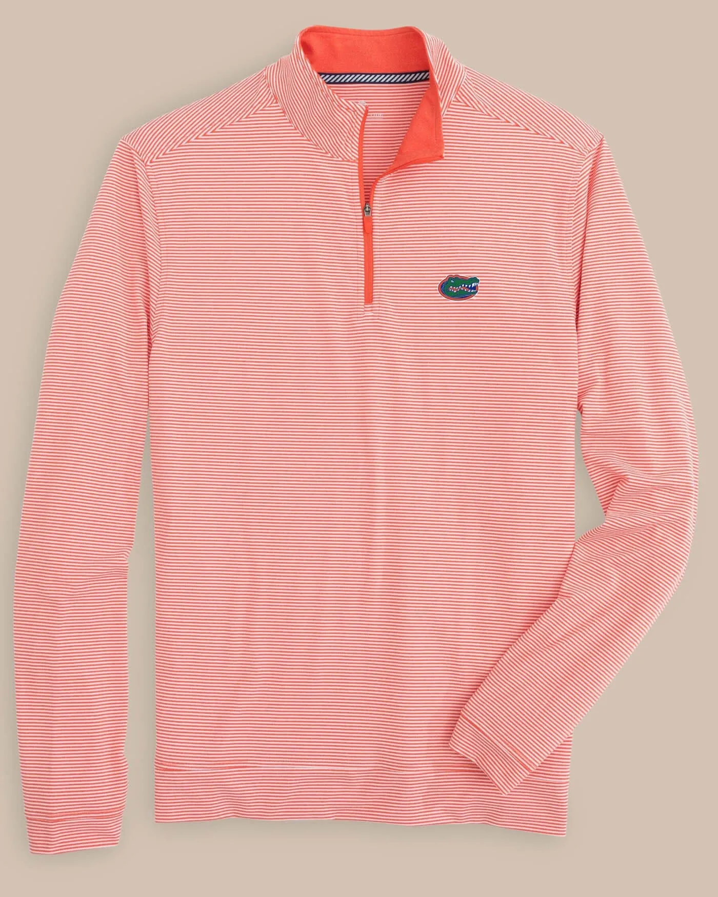 Florida Gators Cruiser Micro-Stripe Heather Quarter Zip